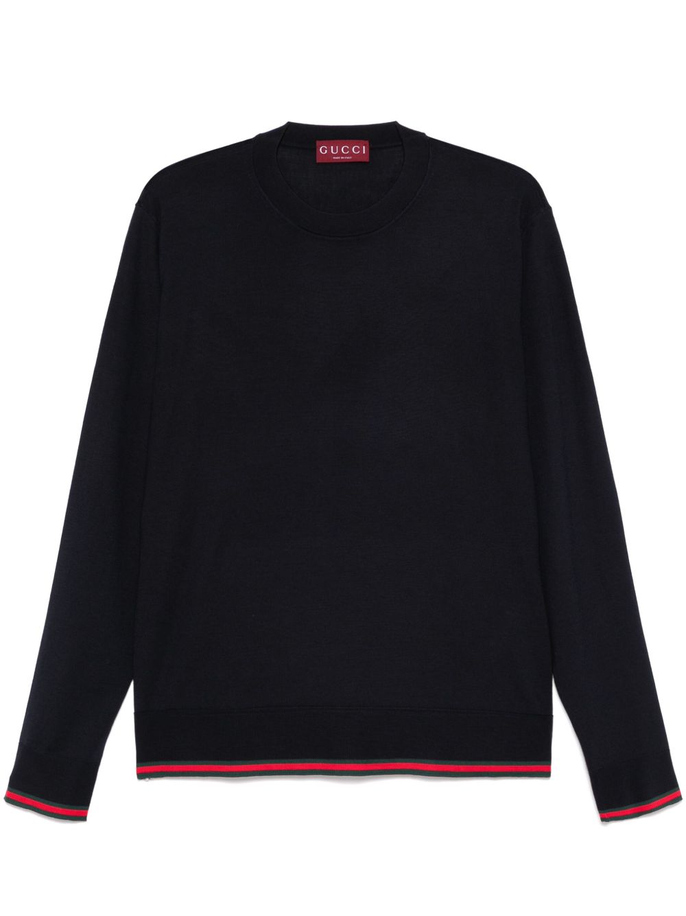 Gucci Sweaters Blue Wool