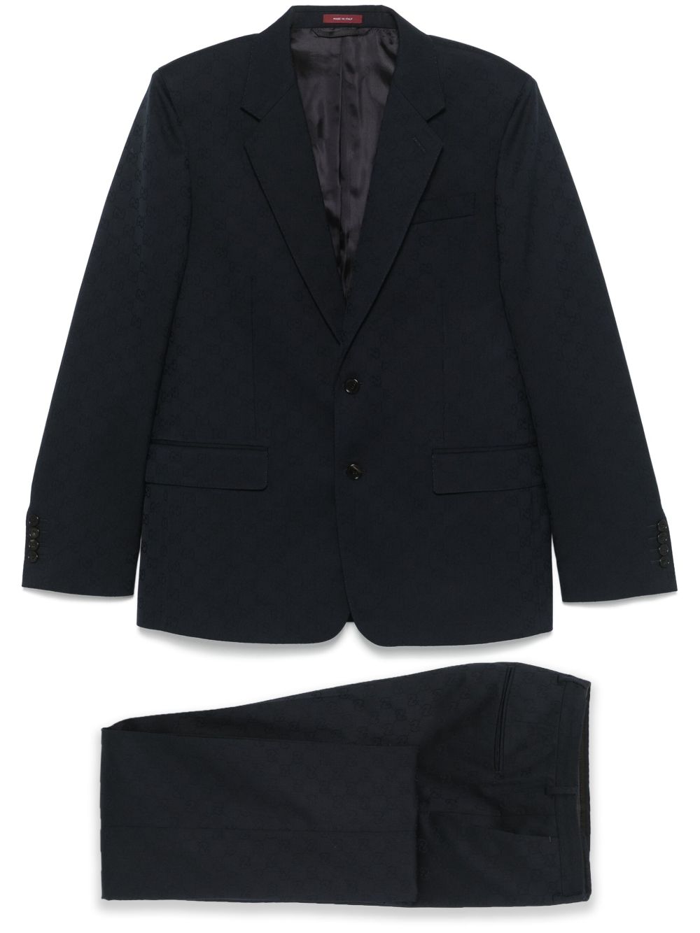 Gucci Suit Blue Lining: Viscose