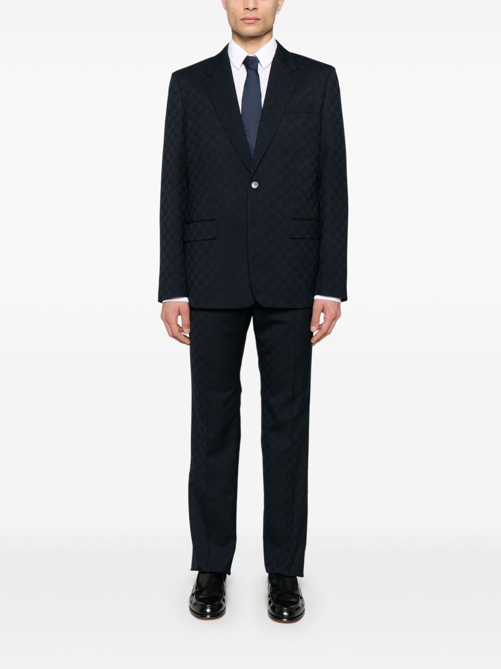 Gucci Suit Blue Lining: Viscose