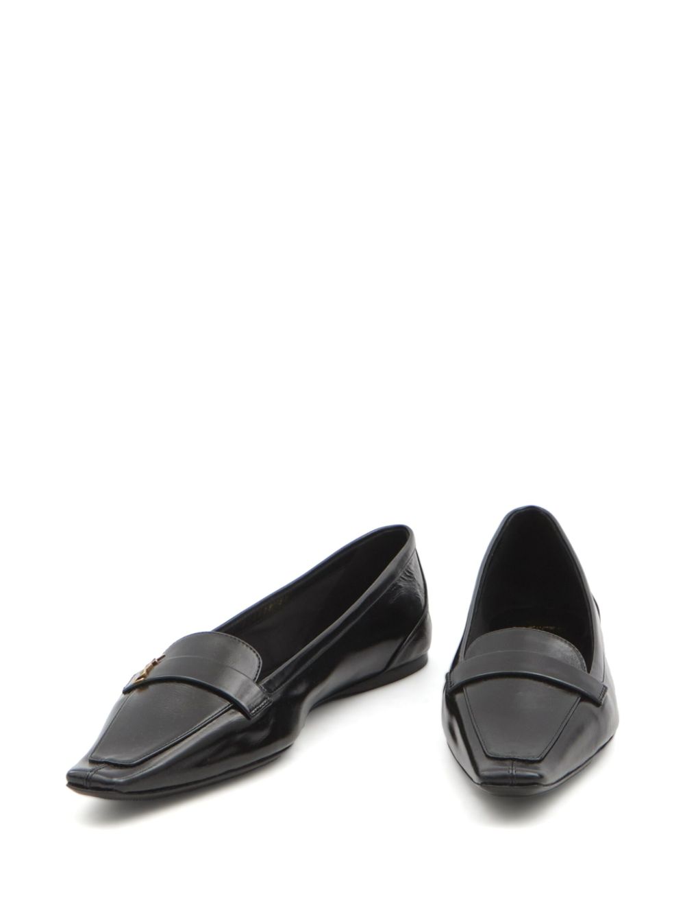 Saint Laurent Flat Shoes Black