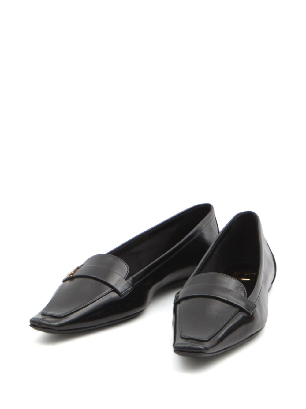 Saint Laurent Flat Shoes Black