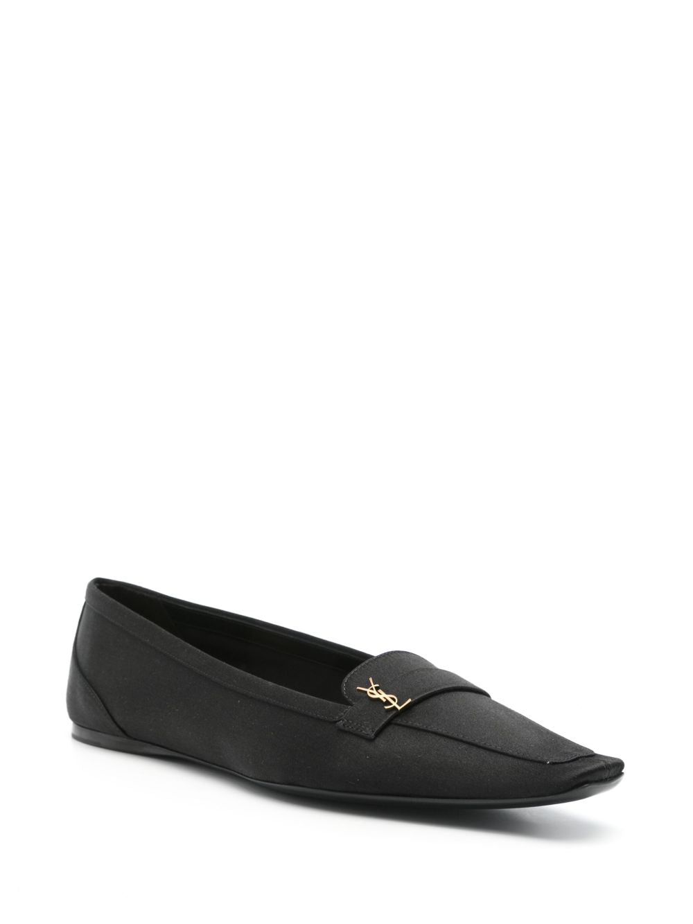 Saint Laurent Flat Shoes Black Lining: Fabric