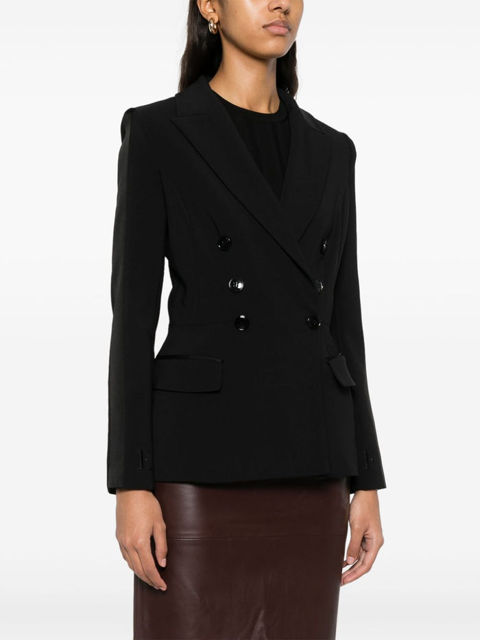 Elisabetta Franchi Jackets Black Outer: Polyester