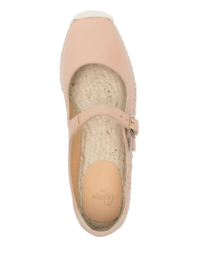 Castaner Flat Shoes Beige Lining: Raffia