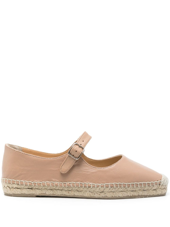 Castaner Flat Shoes Beige Lining: Raffia