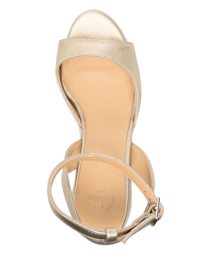 Castaner Flat Shoes Golden