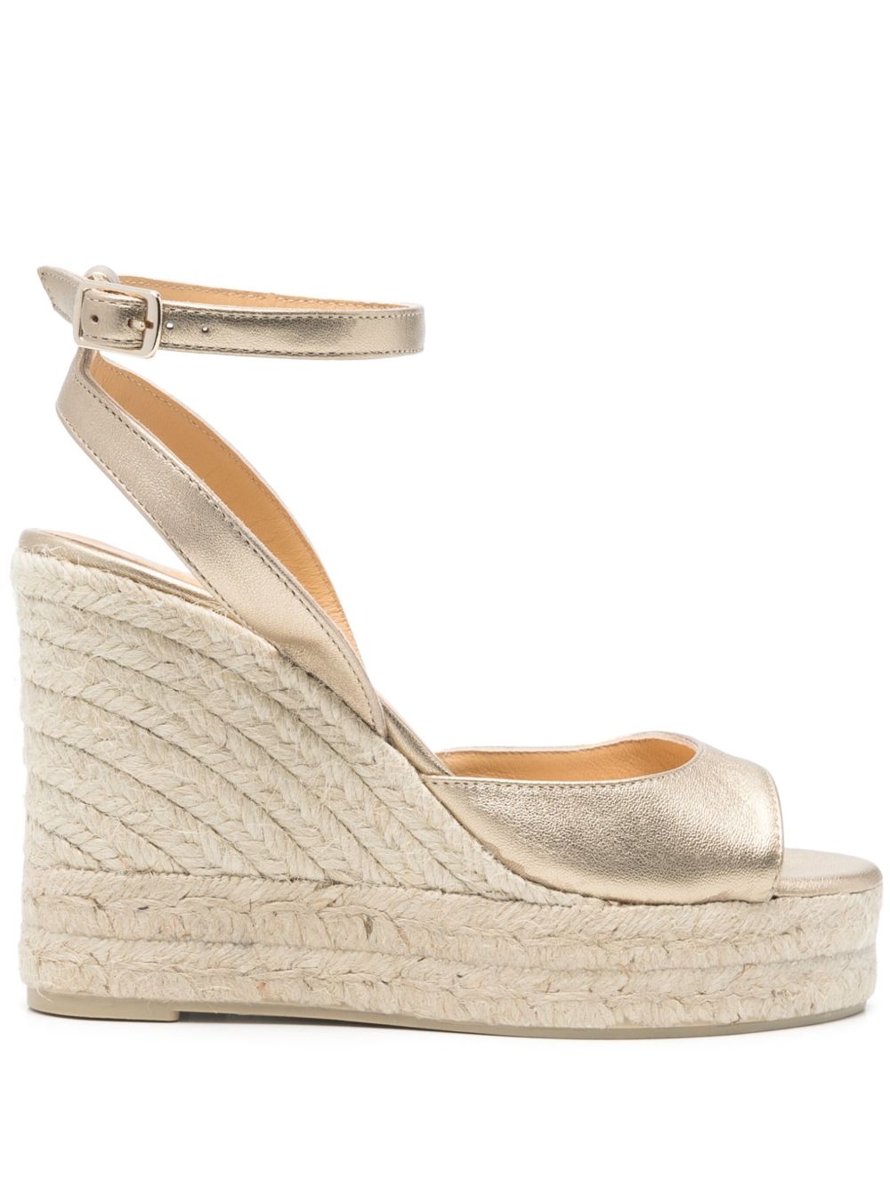 Castaner Flat Shoes Golden