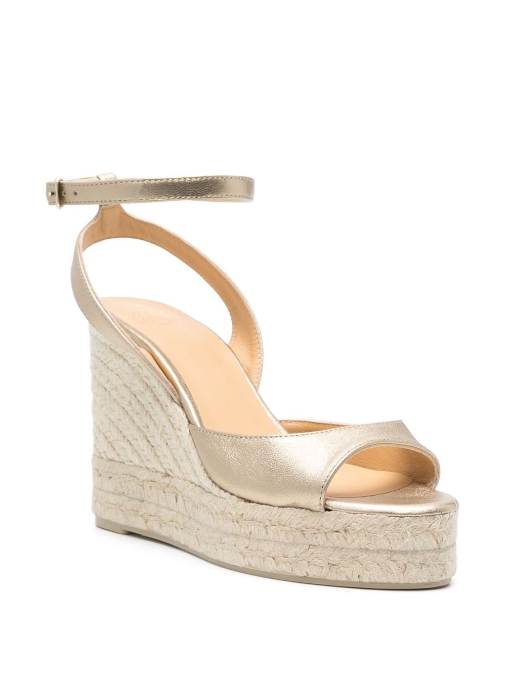 Castaner Flat Shoes Golden