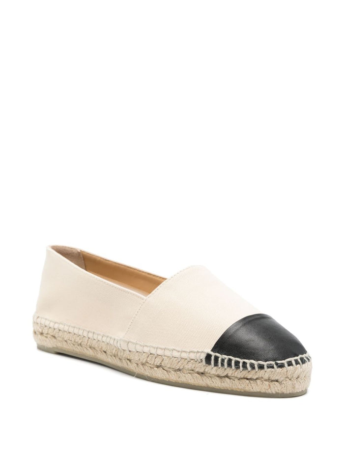 Castaner Flat shoes White Lining: Raffia