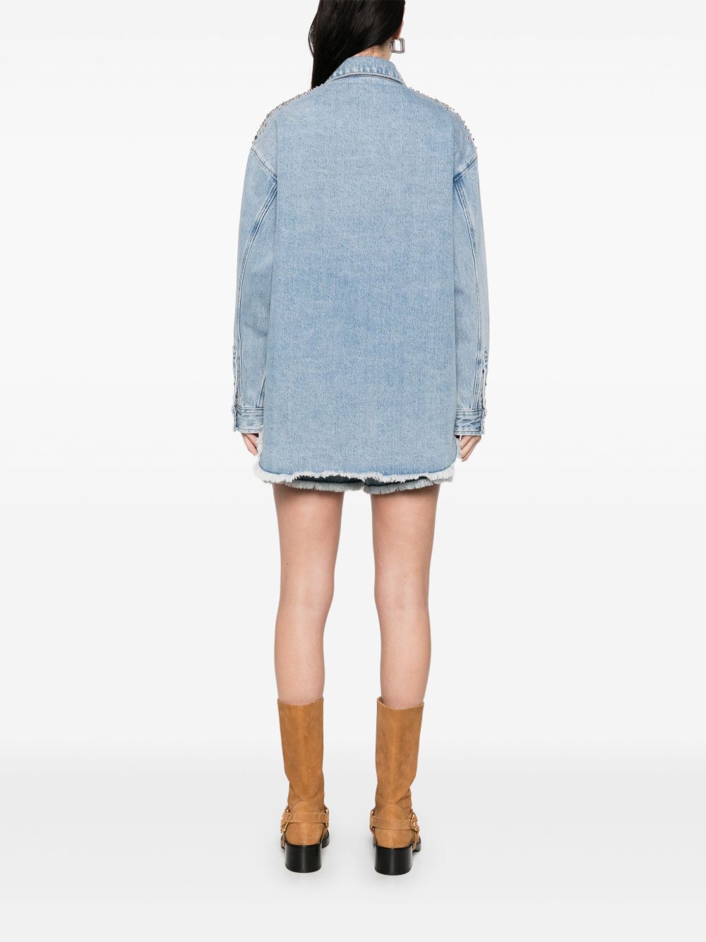 Iro Shirts Blue Cotton
