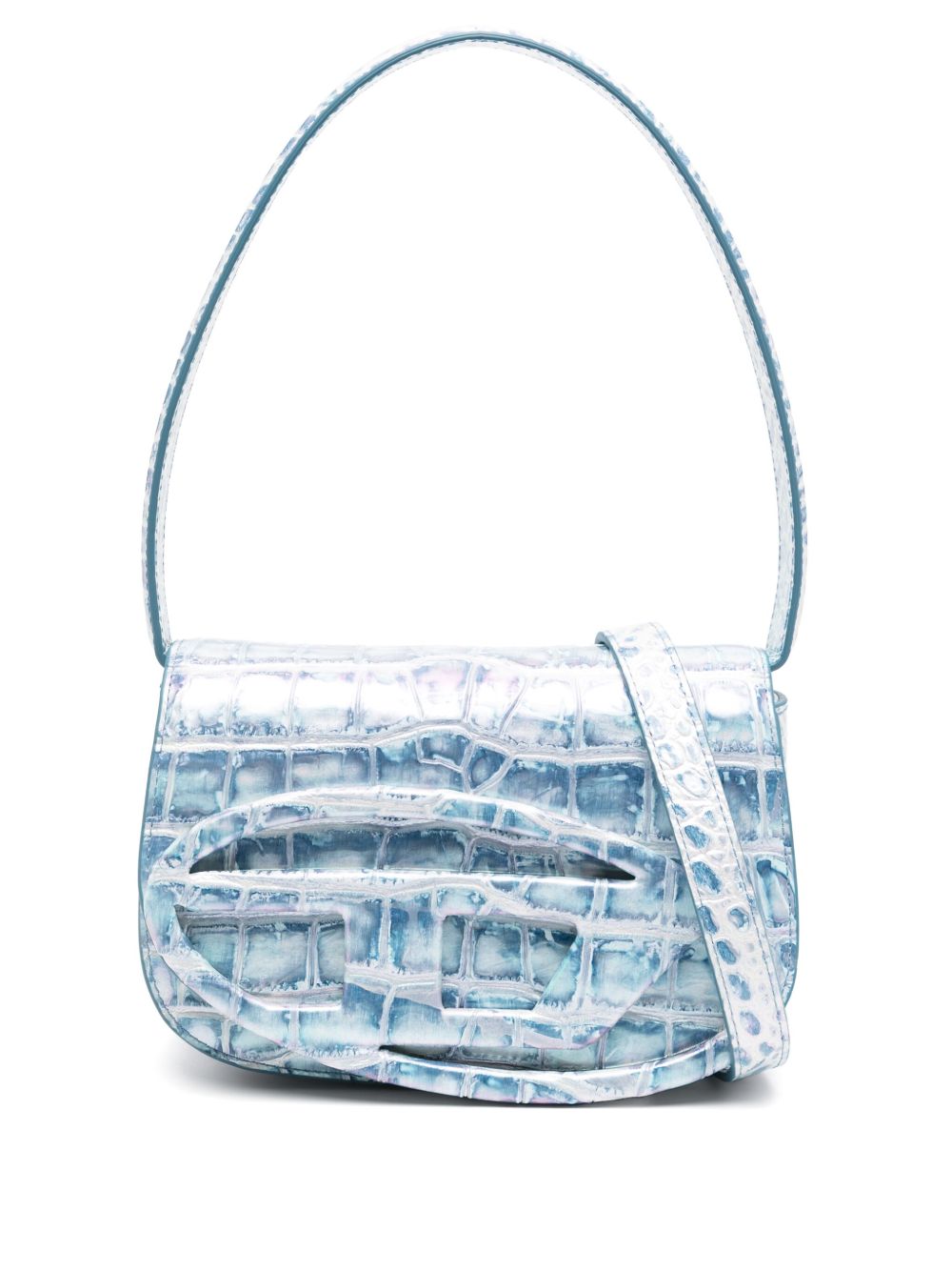 Diesel Bags Clear Blue Polyurethane