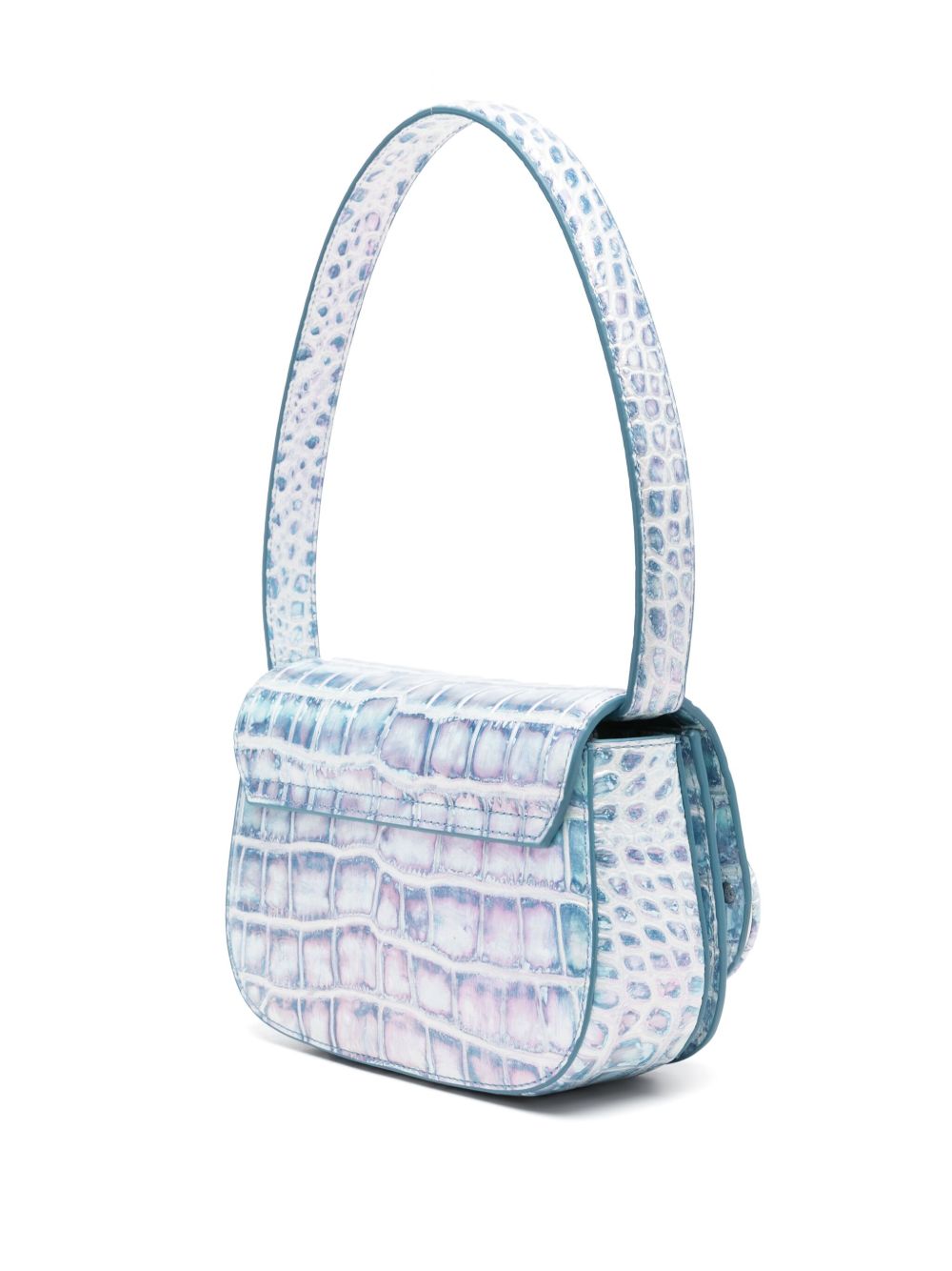 Diesel Bags Clear Blue Polyurethane