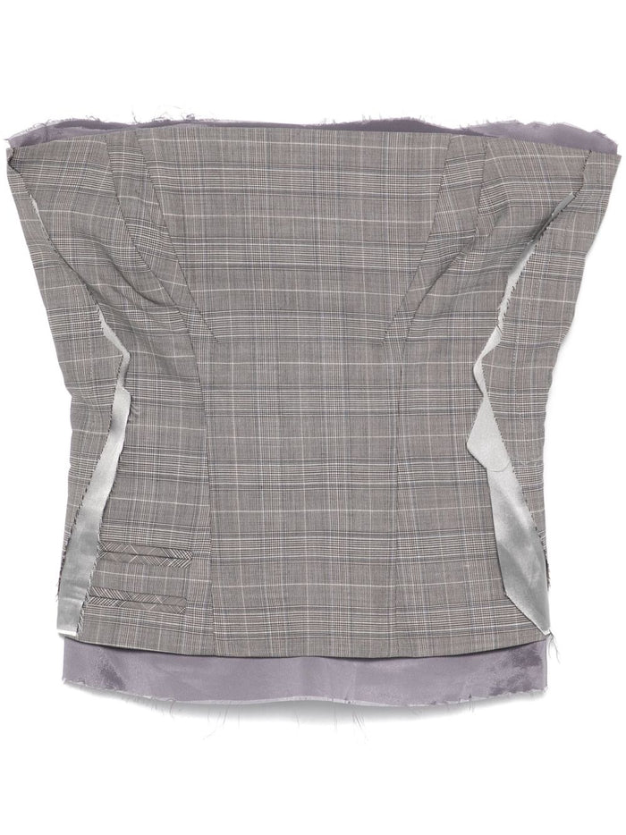 OTTOLINGER Top Grey Polyester Wool Elastane