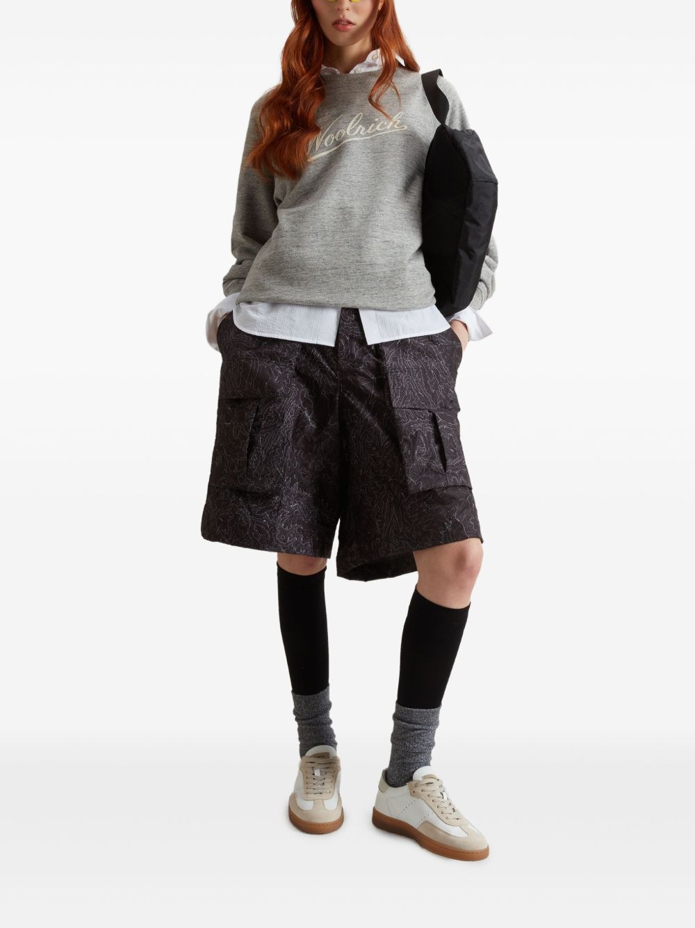 Woolrich Sweaters Grey Cotton