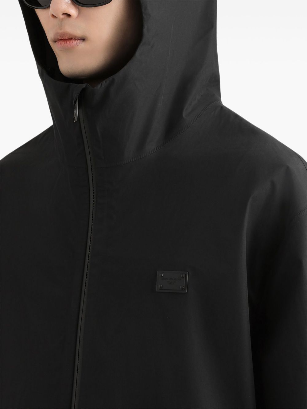 Dolce & Gabbana Coats Black Fabric