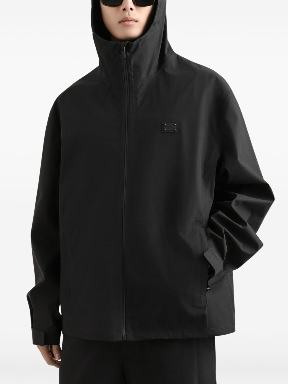 Dolce & Gabbana Coats Black Fabric