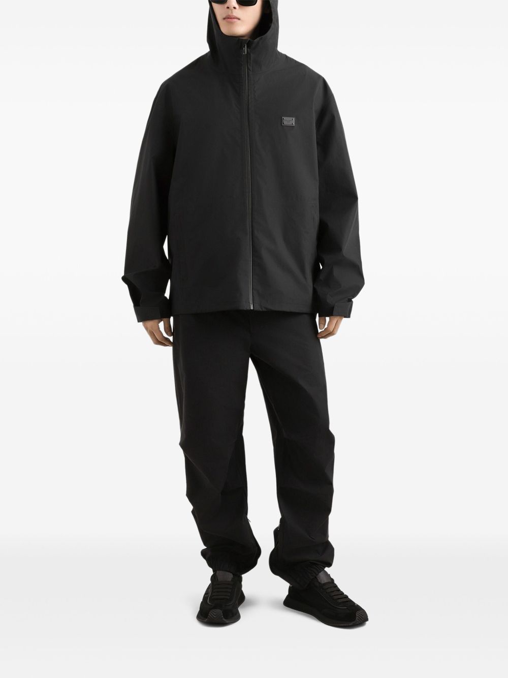 Dolce & Gabbana Coats Black Fabric
