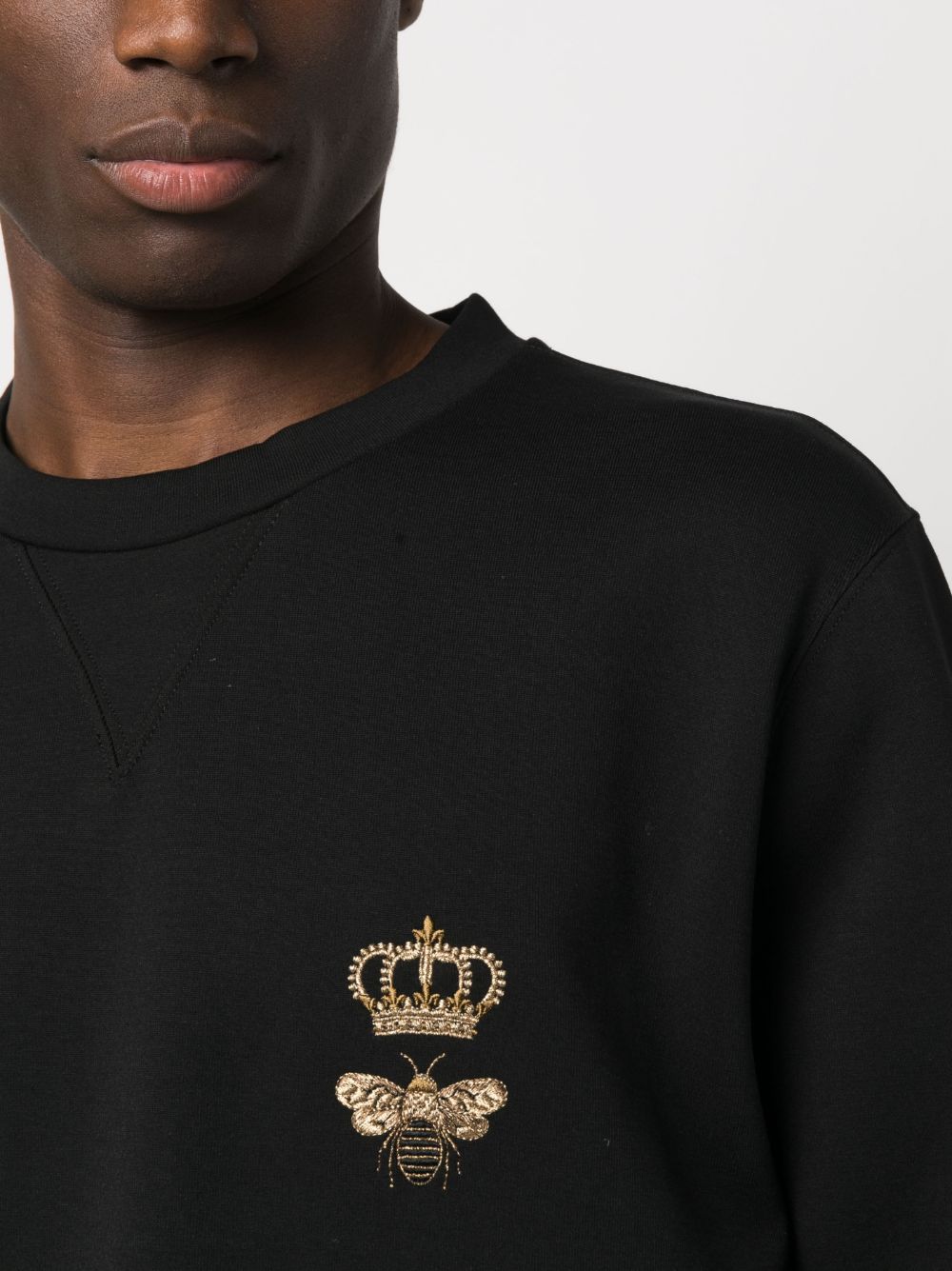 Dolce & Gabbana Sweaters Black Cotton