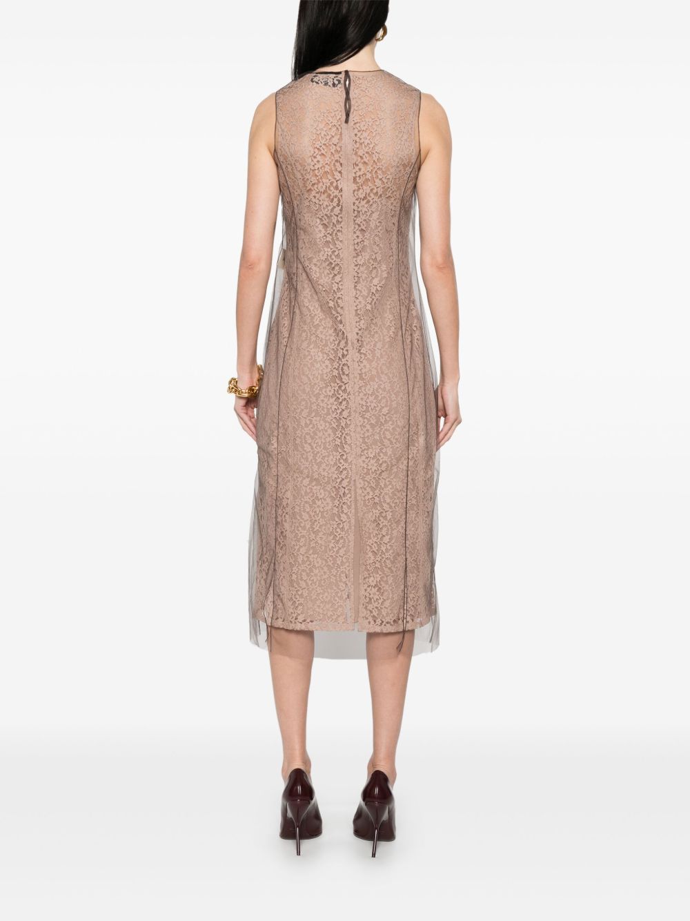 Fendi Dresses Powder Silk