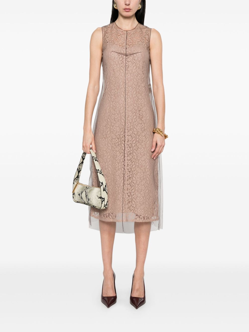 Fendi Dresses Powder Silk