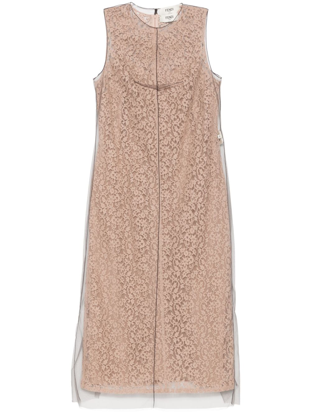 Fendi Dresses Powder Silk