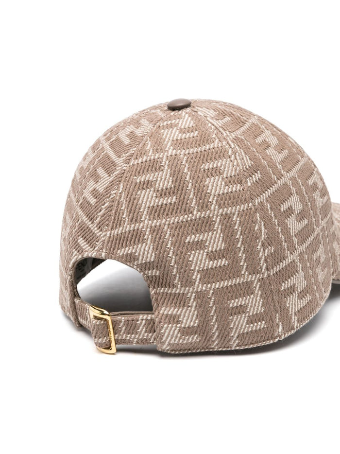 Fendi Hats Dove Grey Cotton