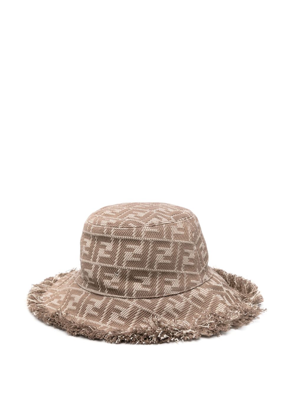 Fendi Hats Dove Grey Cotton