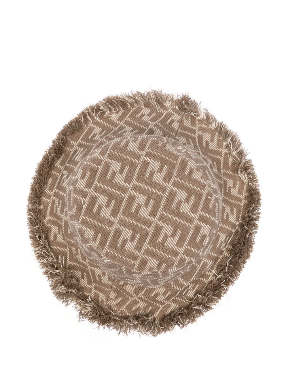 Fendi Hats Dove Grey Cotton
