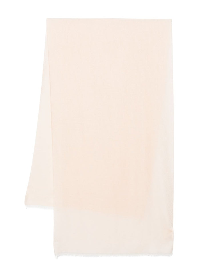 Fendi Scarfs Pink Cashmere Silk
