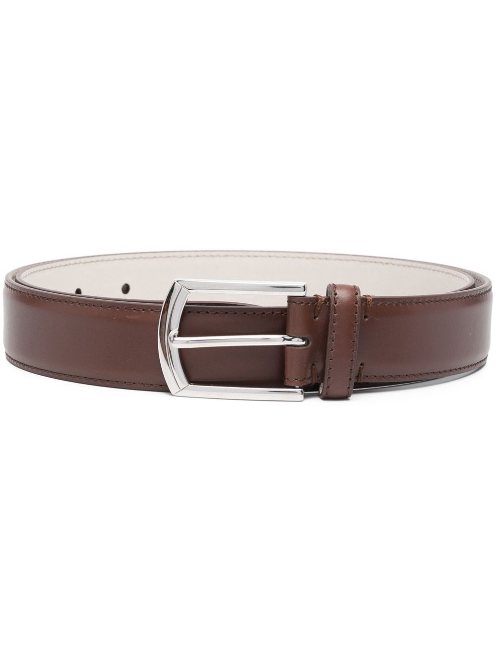 Brunello Cucinelli Belts Marrone Calf Leather