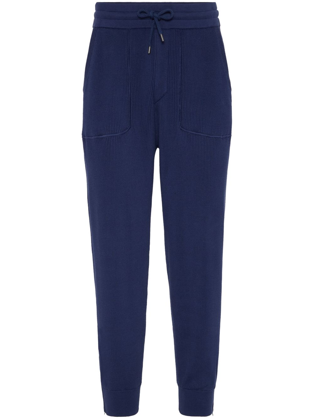 Brunello Cucinelli Trousers Blu Cotton
