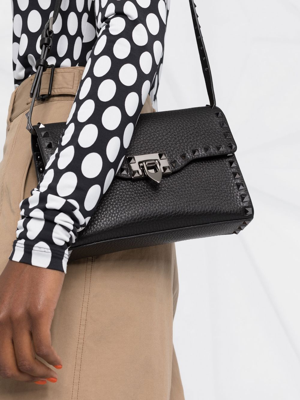Valentino Garavani Bags Black Calf Leather