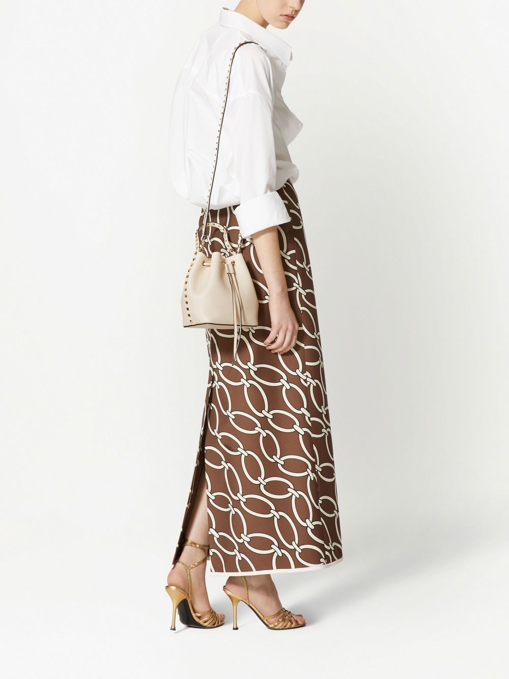 Valentino Garavani Bags Ivory Calf Leather