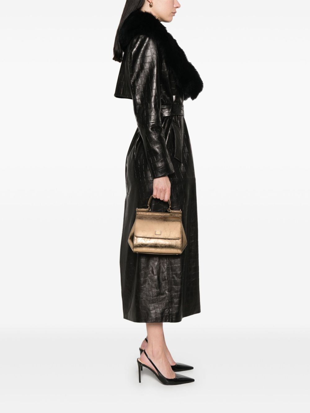Dolce & Gabbana Bags Golden Calf Leather