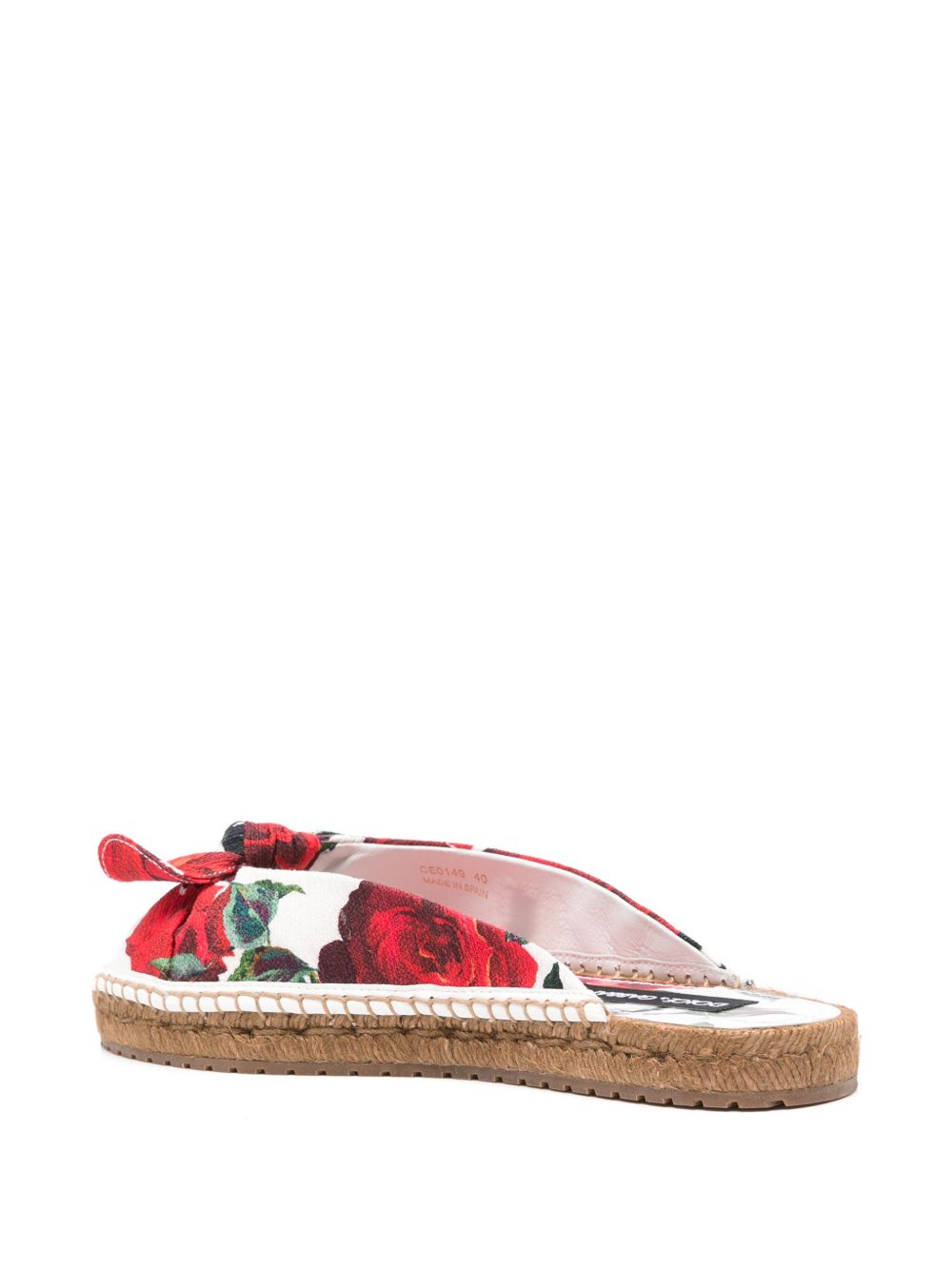 Dolce & Gabbana Sandals White Cotton