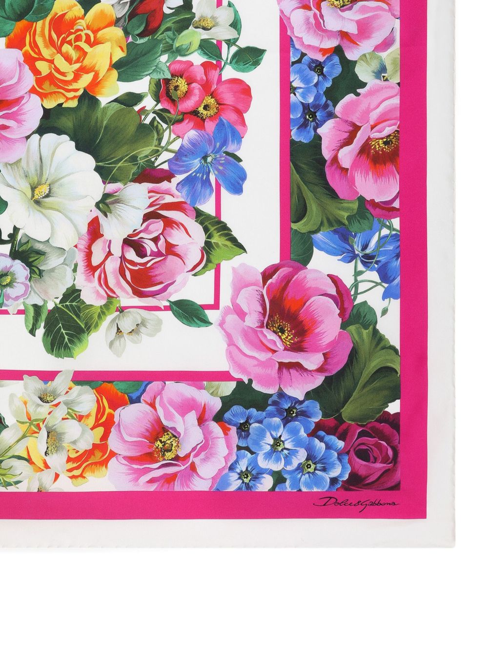 Dolce & Gabbana Scarfs White Silk