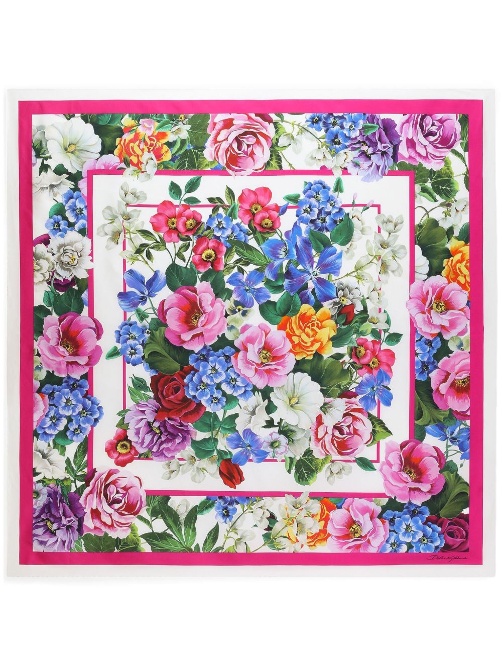 Dolce & Gabbana Scarfs White Silk