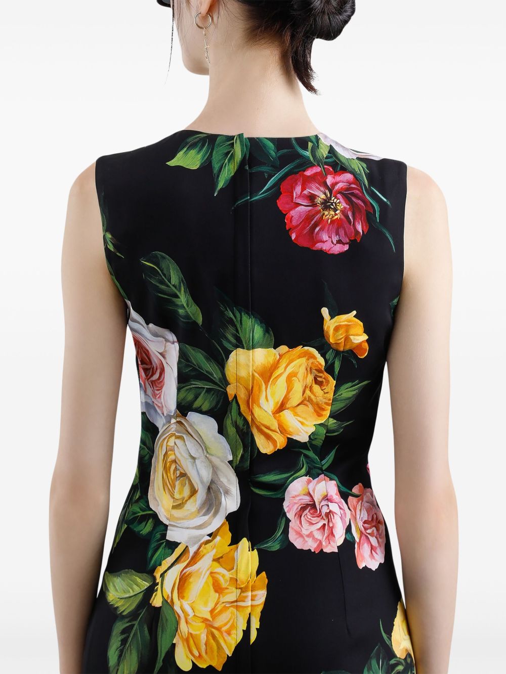 Dolce & Gabbana Dresses Black Silk Spandex