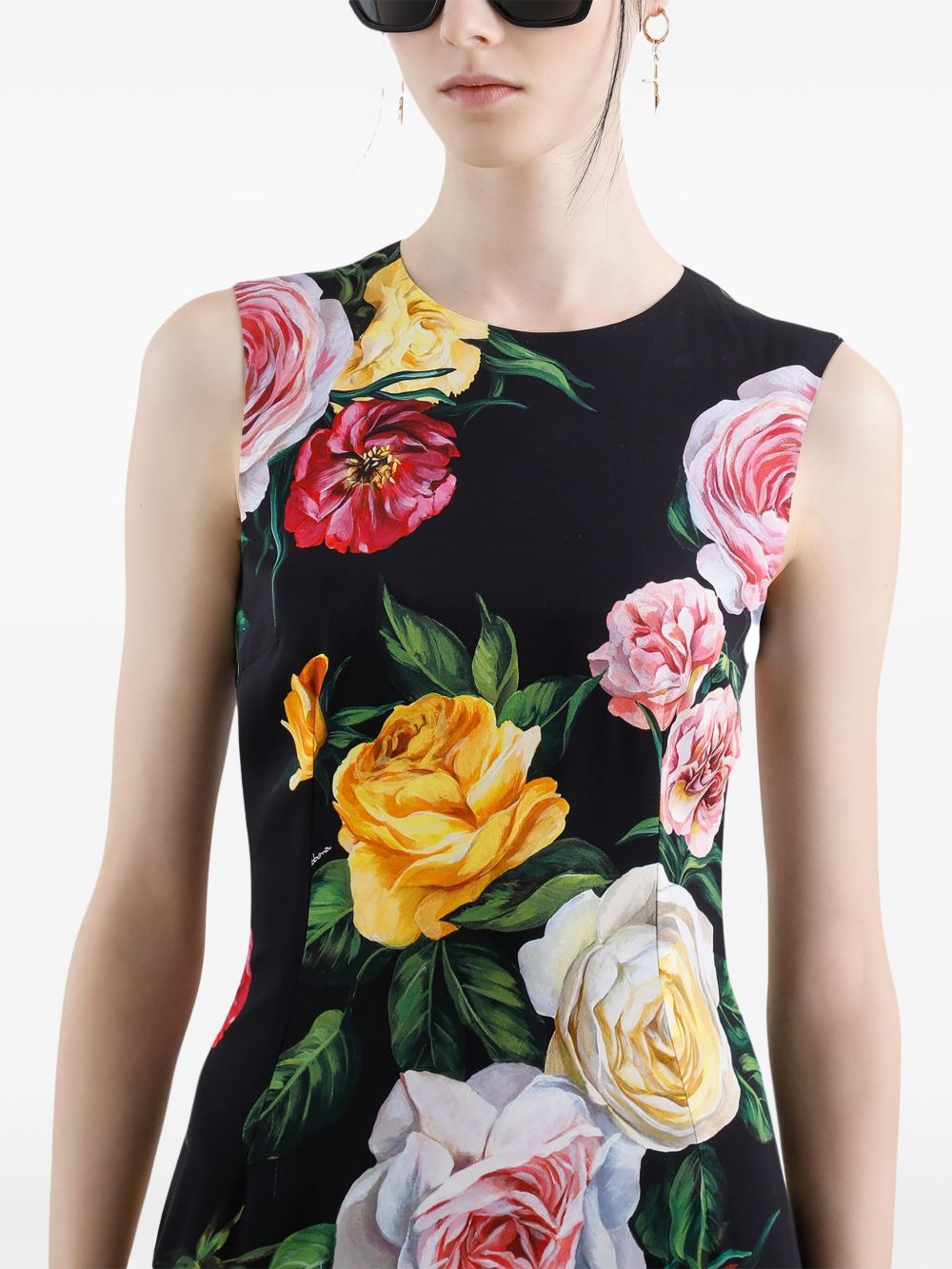 Dolce & Gabbana Dresses Black Silk Spandex