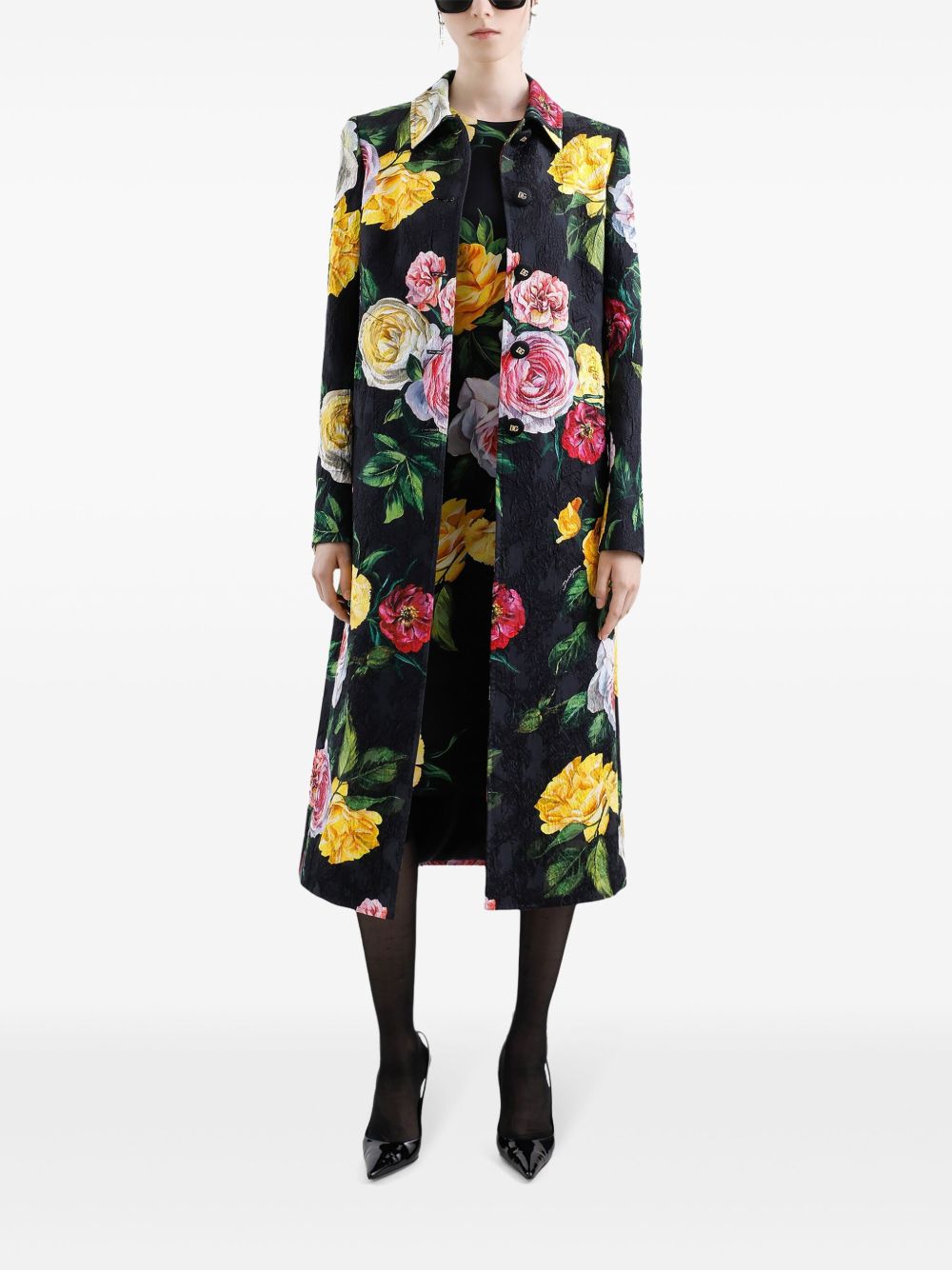 Dolce & Gabbana Dresses Black Silk Spandex
