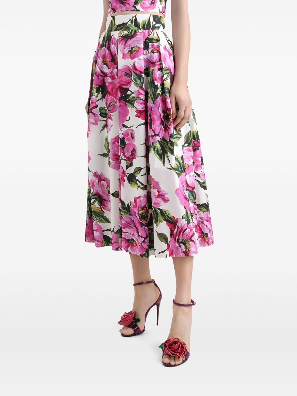 Dolce & Gabbana Skirts Fuchsia Cotton