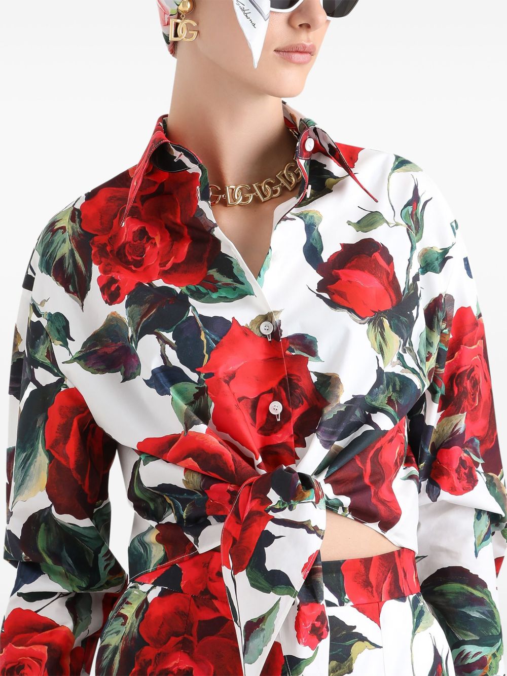 Dolce & Gabbana Shirts White Cotton