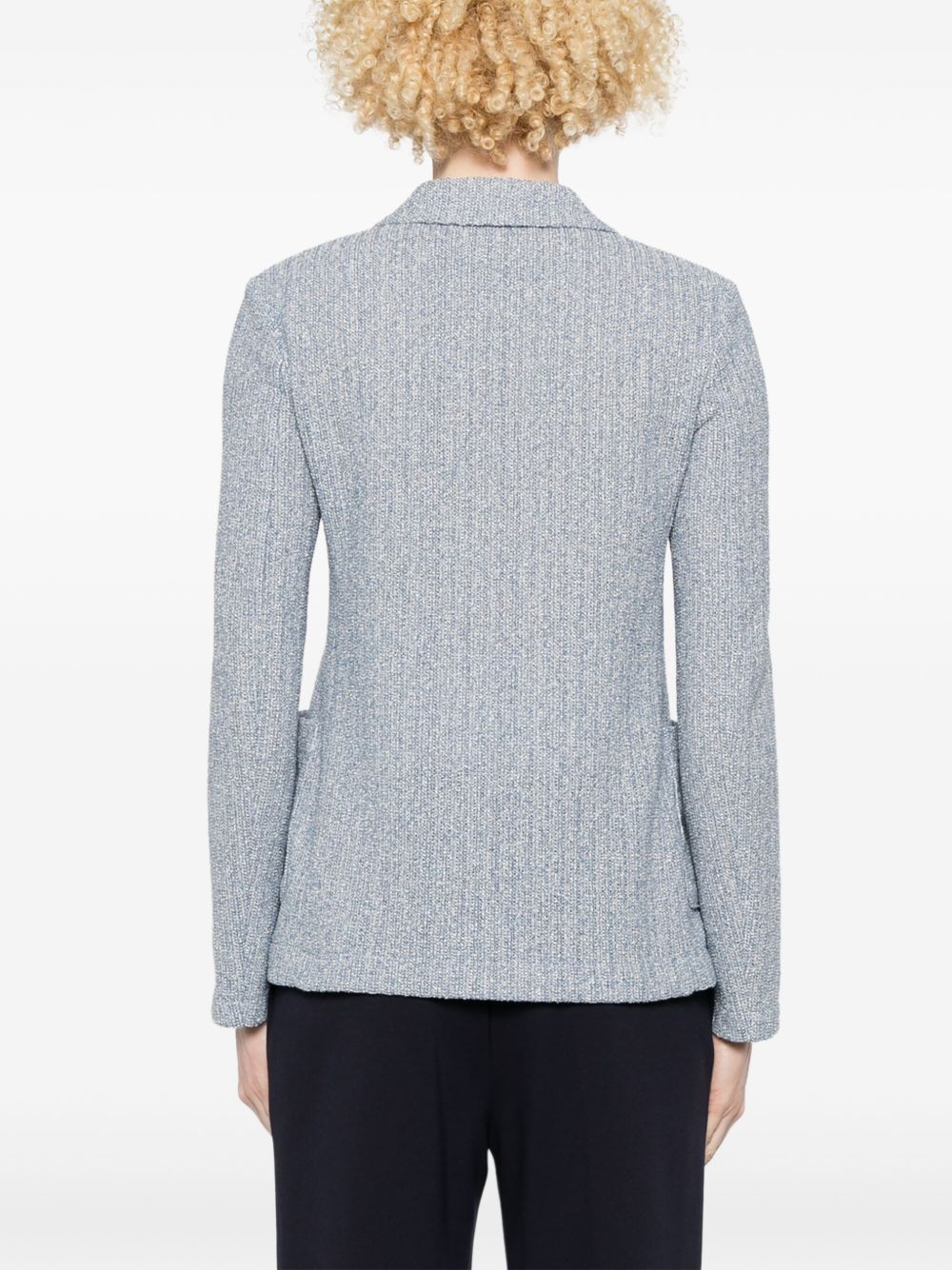 Harris Wharf London Jackets Clear Blue Cotton