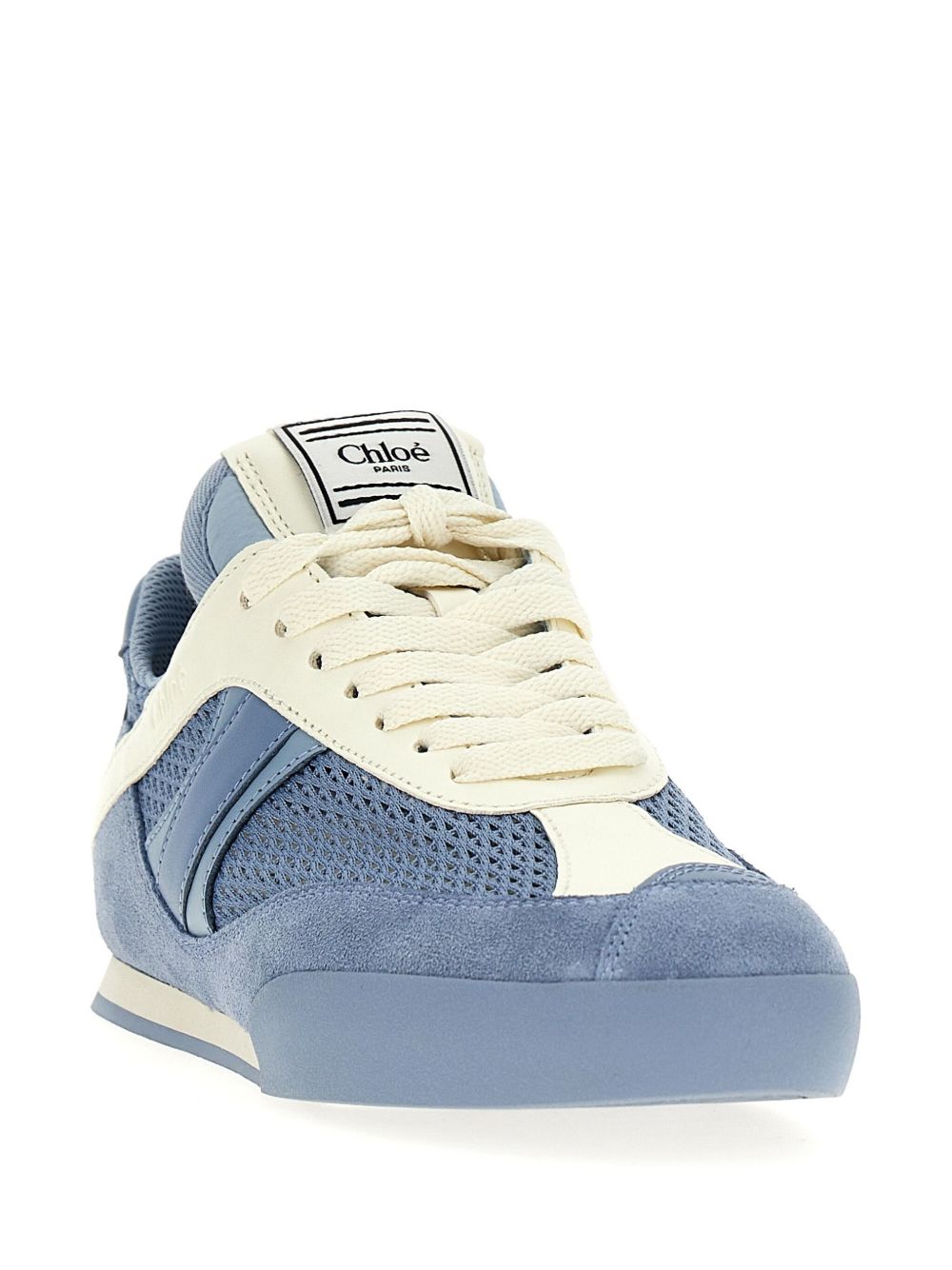 Chloè Sneakers Clear Blue Calf Leather