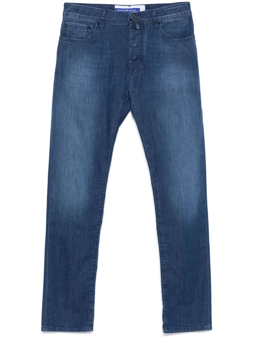 Jacob Cohen Jeans Blue Cotton Viscose Polyester