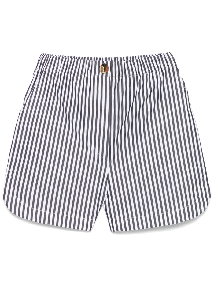 SportMax Shorts Black Cotton