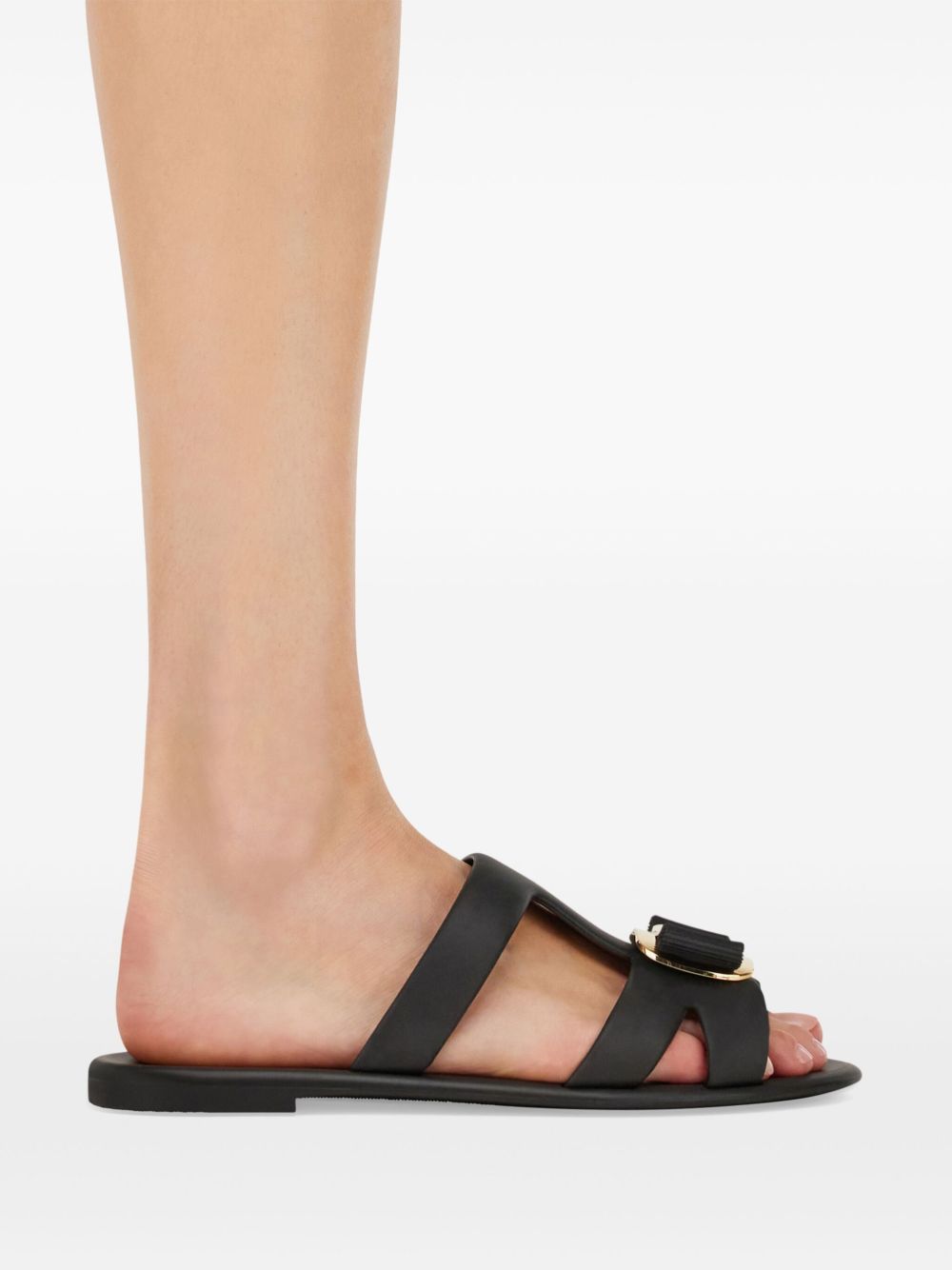 Ferragamo Sandals Black Outer: Pvc Sole