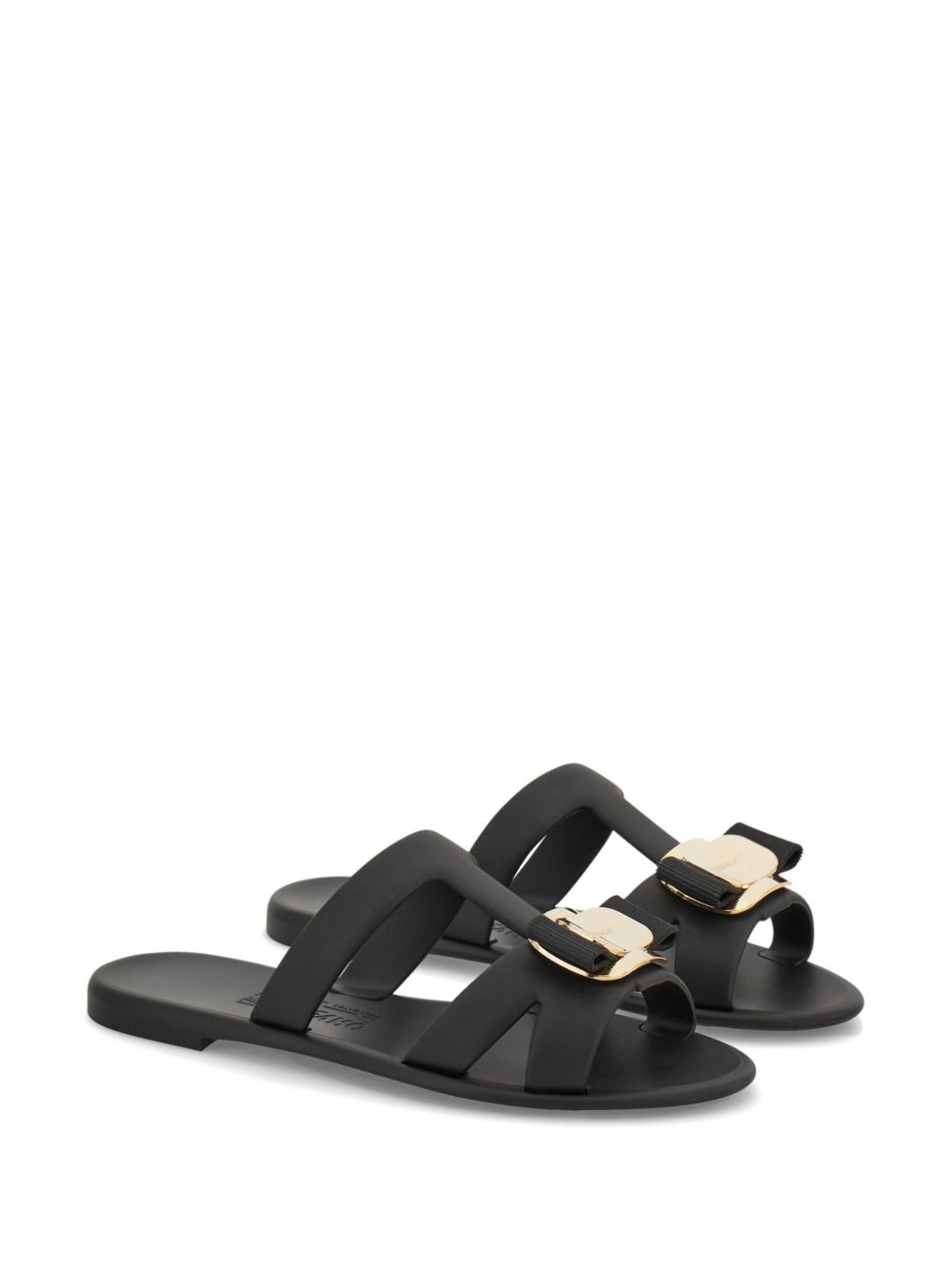 Ferragamo Sandals Black Outer: Pvc Sole