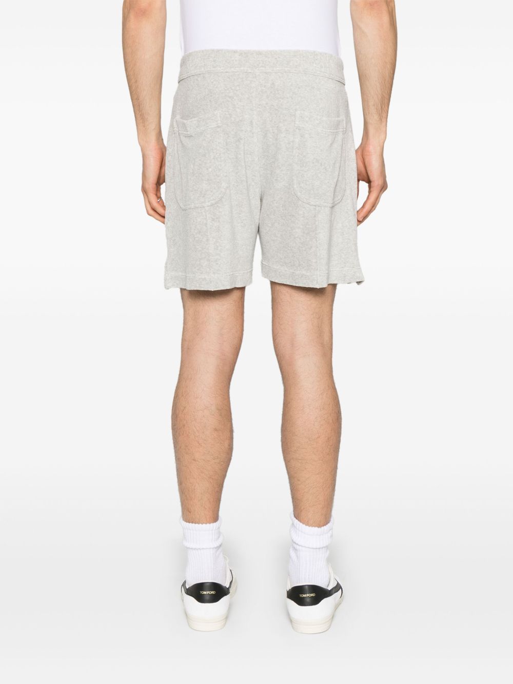 Tom Ford Shorts Light Grey Cotton