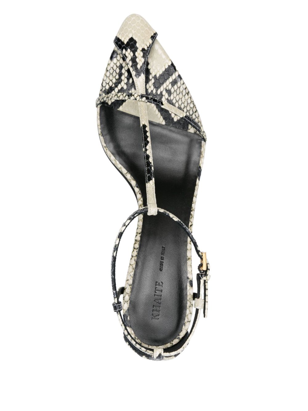 Khaite Sandals Beige Calf Leather